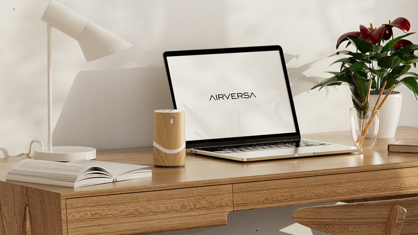 AIRVERSA Rozprašovač arómy a difuzér Scenta - Wood Grain
