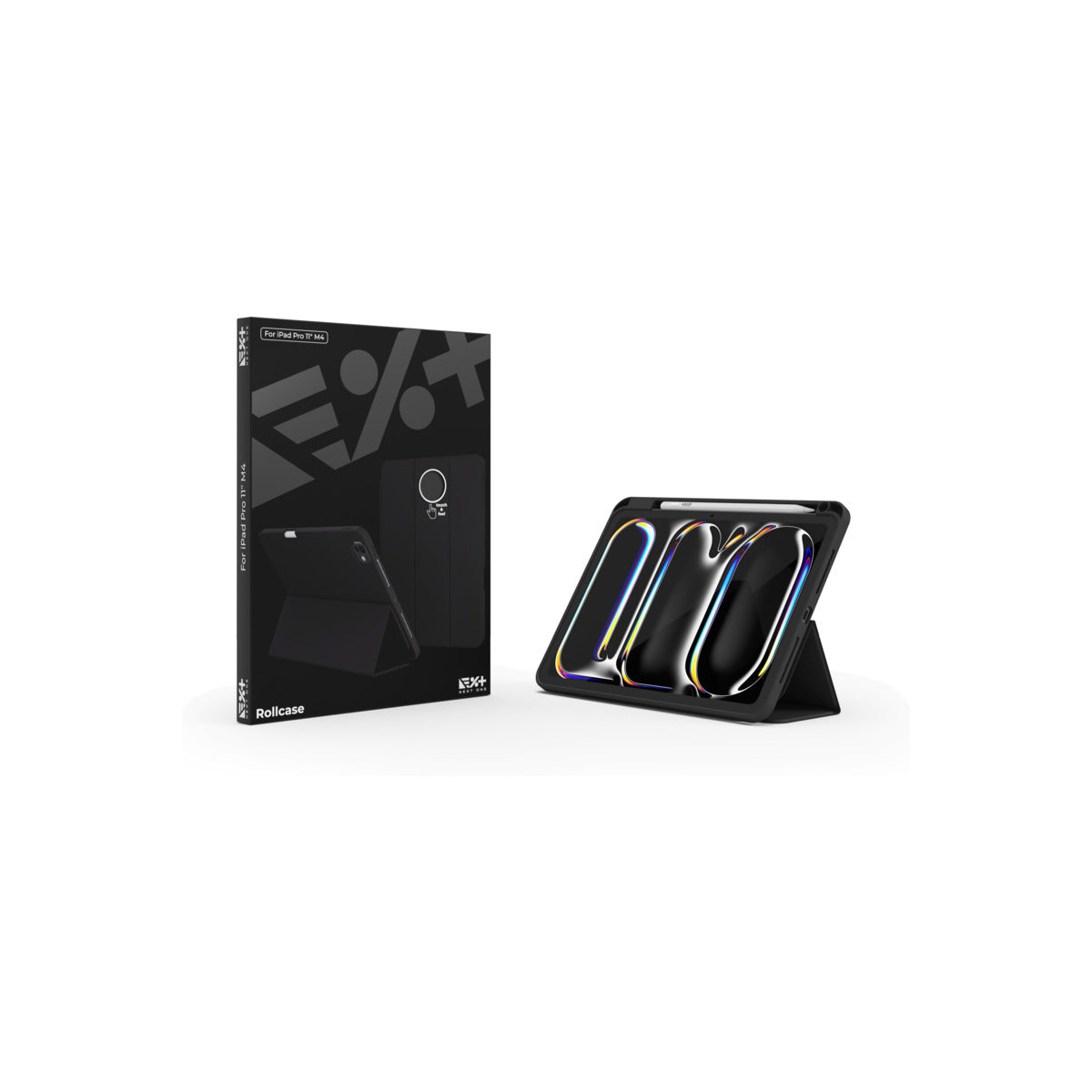 "NEXT ONE BLACK ROLLCASE FOR IPAD PRO 11"" M4"