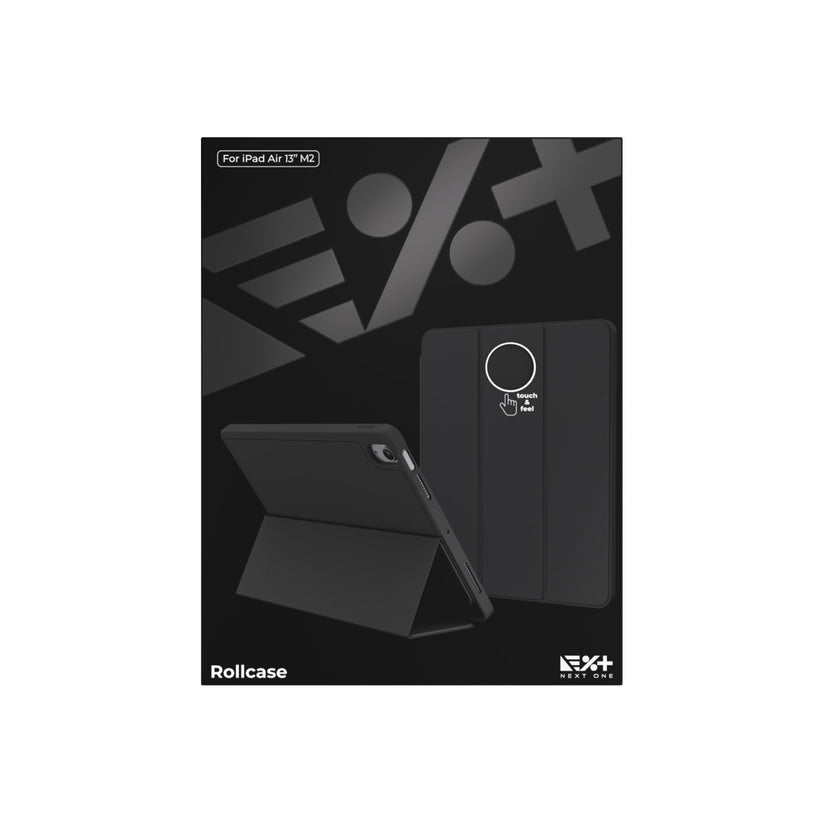 "NEXT ONE BLACK ROLLCASE FOR IPAD AIR 13"" M2"