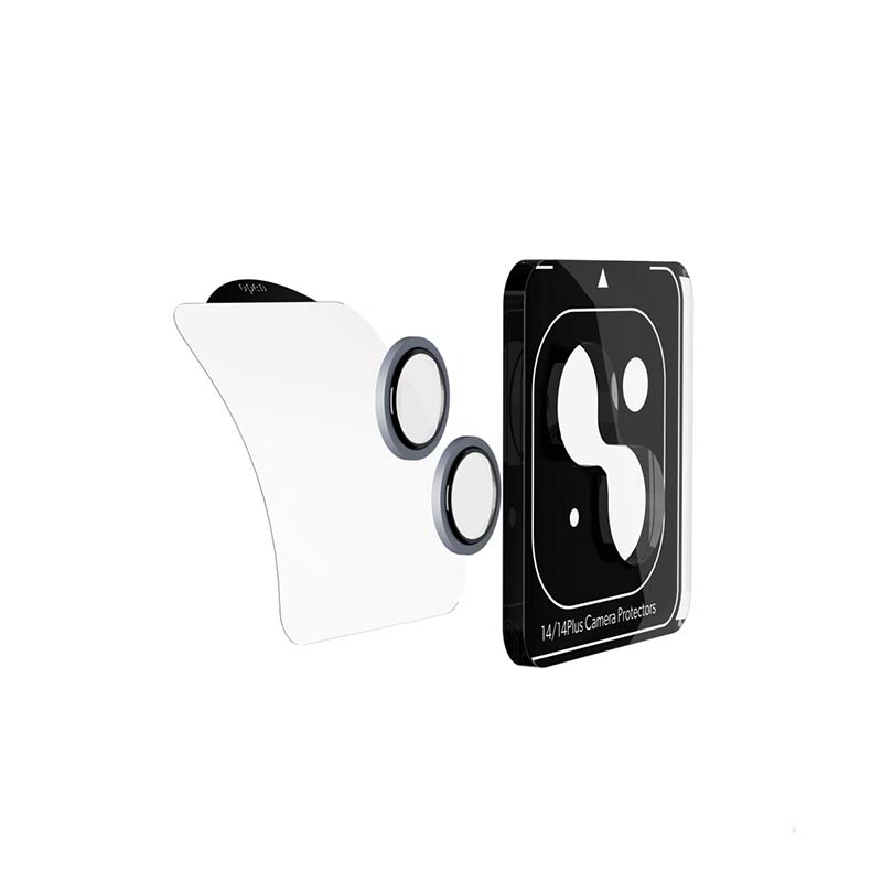 "ISTYLE Aluminium Lens Protector for Apple iPhone 14 / 14 Plus (6,1"") - starlight"