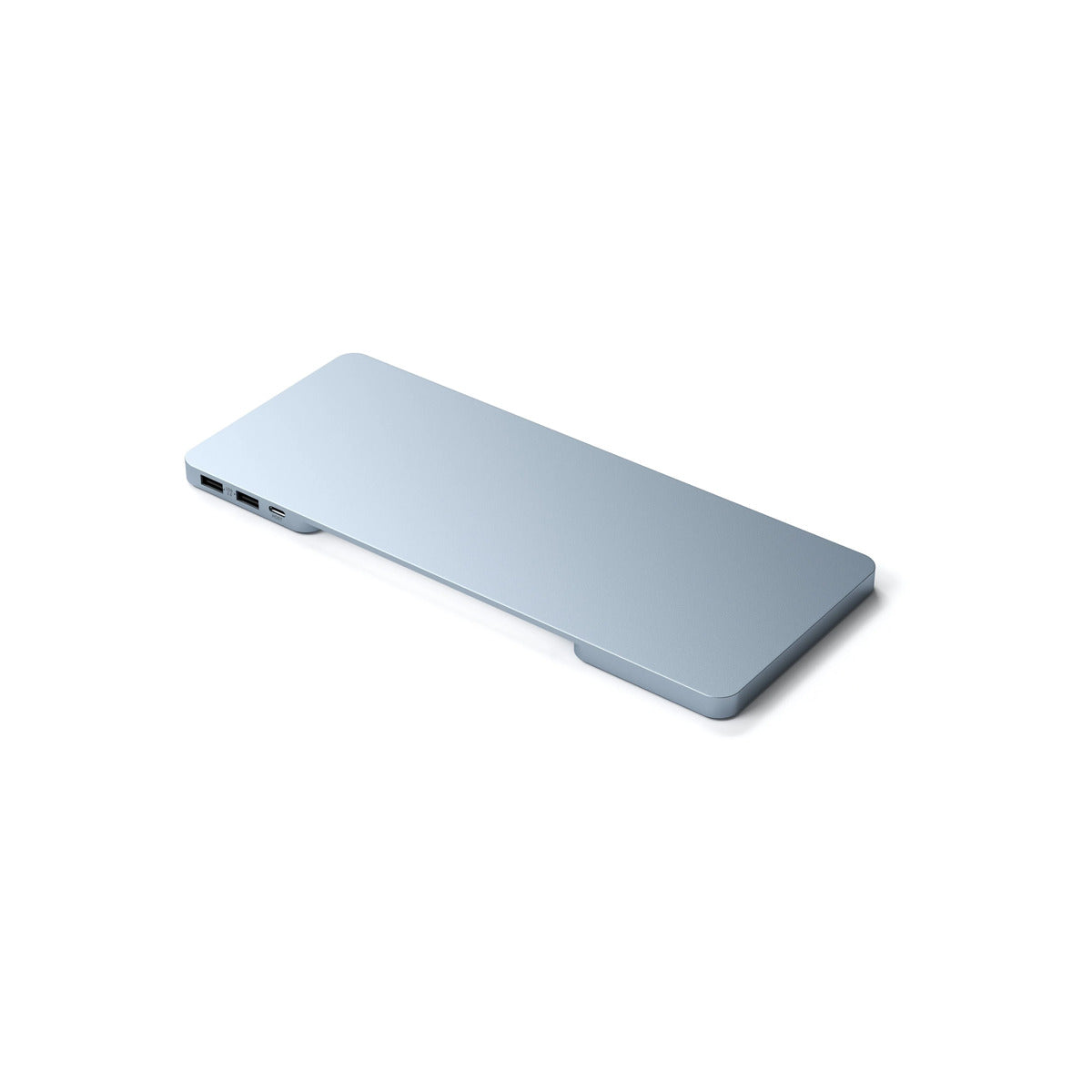 Satechi USB-C Slim Dock 24" IMAC (1xType-C Upstream Port,2x USB 2.0,1xMicro SD,1xSD Card,1xUSB-A,1x M.2 SSD slot, 1xUSB-C) colour match cable inc. - Blue