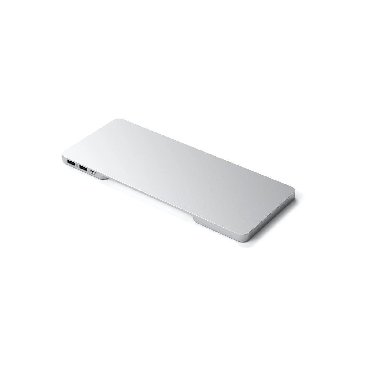Satechi USB-C Slim Dock 24" IMAC (1xType-C Upstream Port,2x USB 2.0,1xMicro SD,1xSD Card,1xUSB-A,1x M.2 SSD slot, 1xUSB-C) colour match cable inc. - Silver