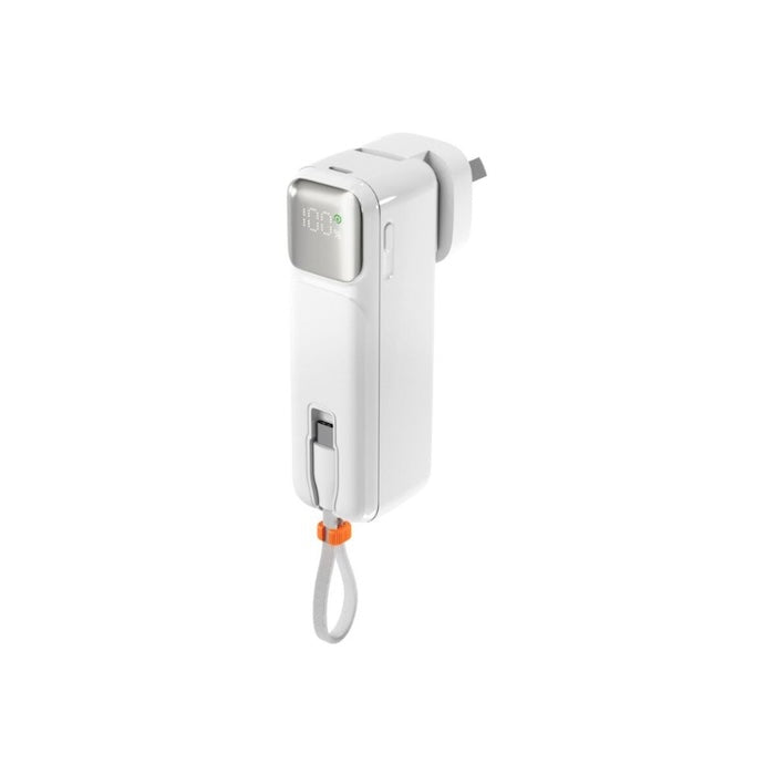 Epico UltraPack 2in1 5000mAh Travel Power Bank ET30 - white