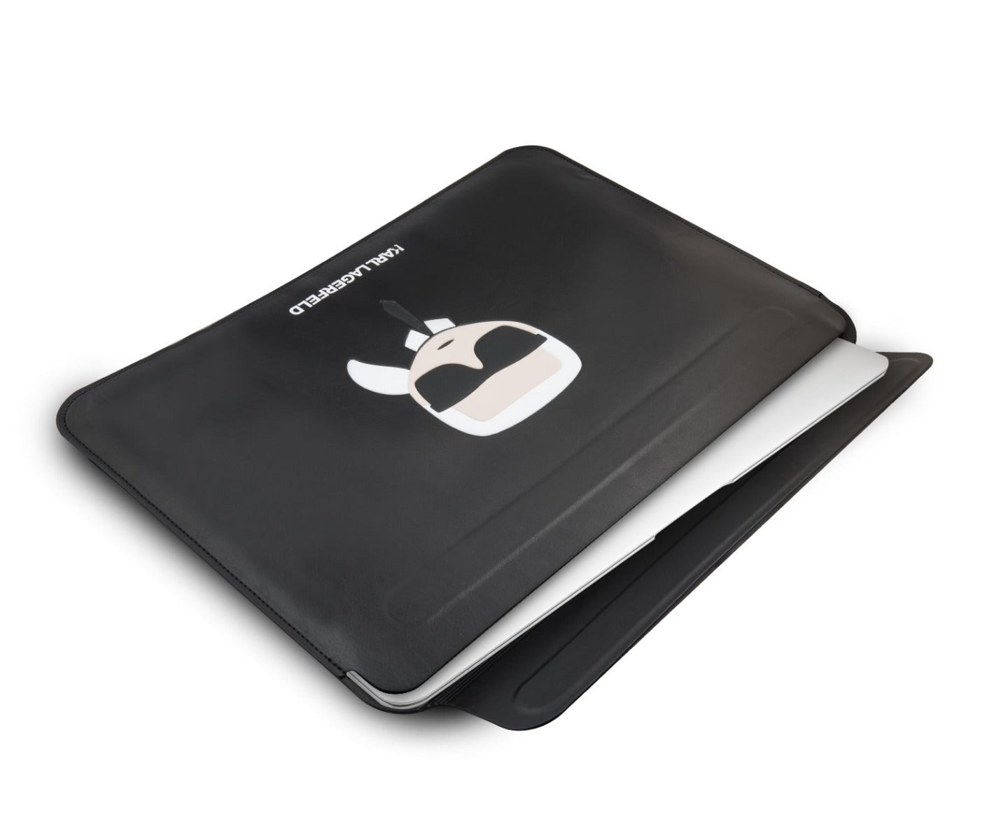 Karl Lagerfeld Head Embossed Computer Sleeve 16 Black