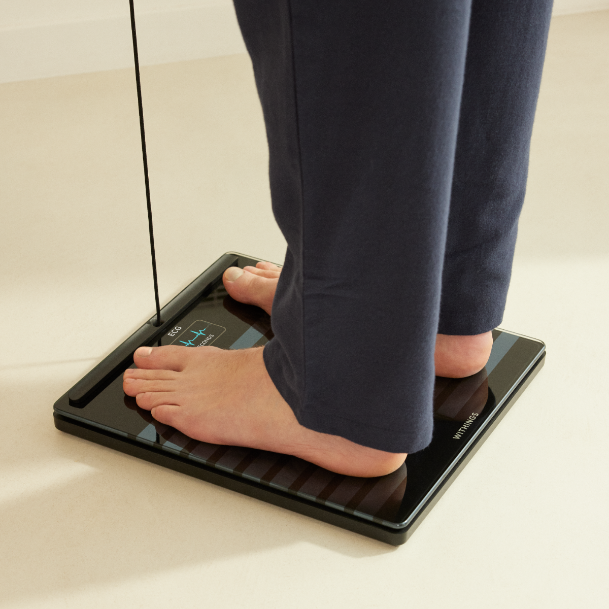 Smart zdravotná stanica Withings Body Scan - čierna