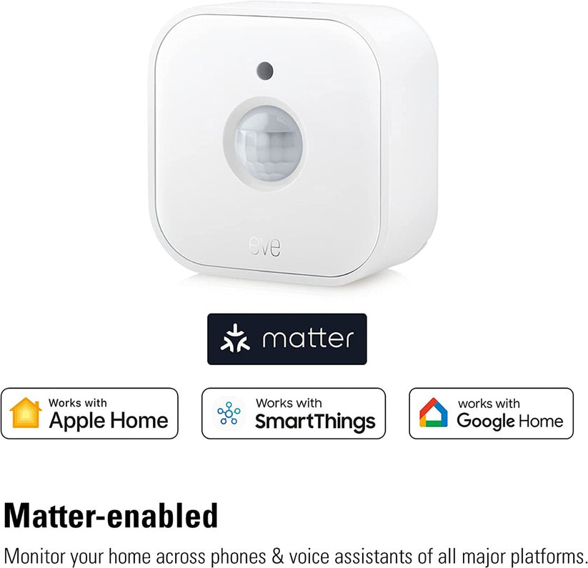 Eve Motion (Matter - compatible w Apple, Google & SmartThings)