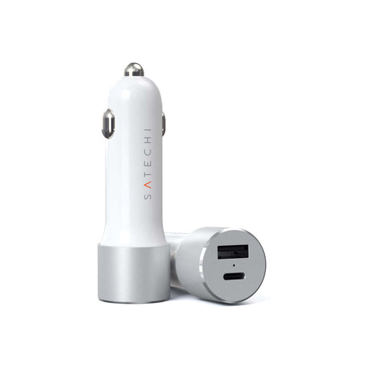 Satechi 72W TYPE-C PD Car Charger - Silver