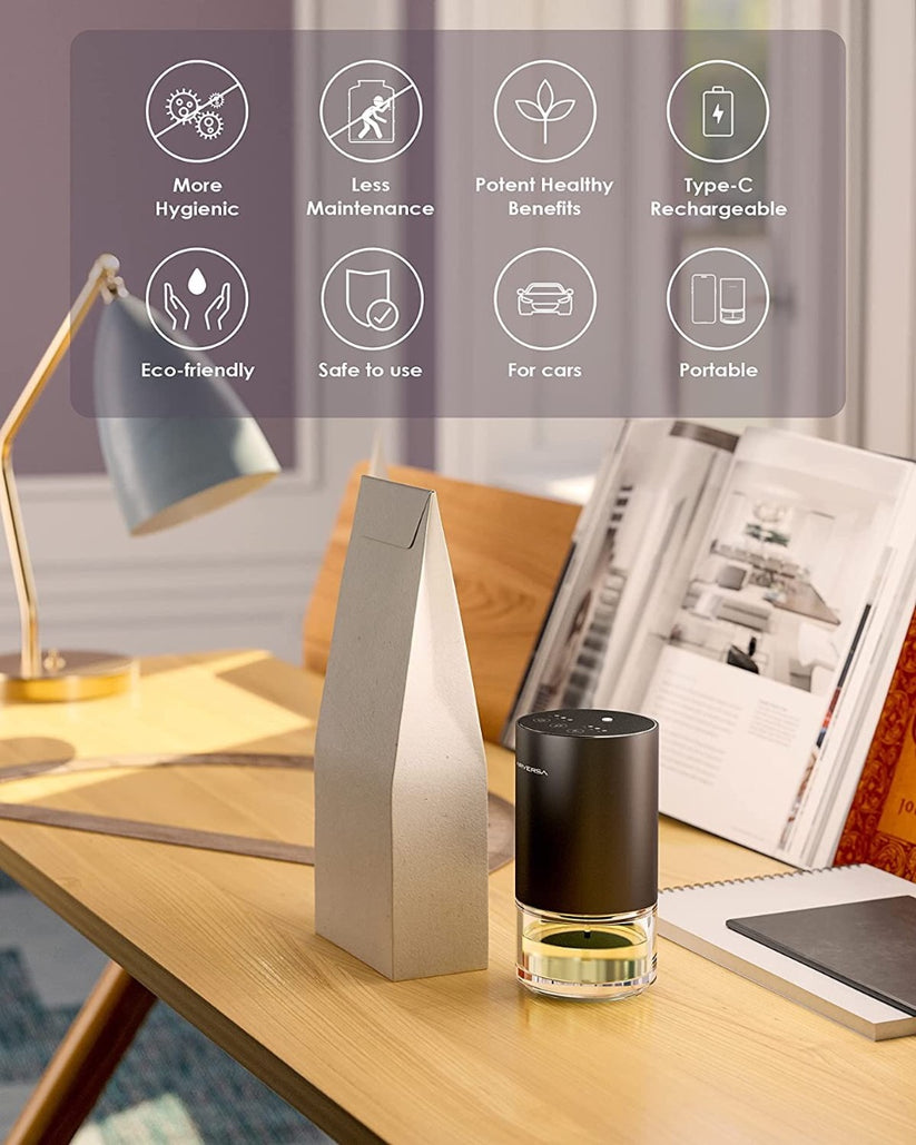 AIRVERSA Nebulizačný aróma difuzér Scenta AN2 - Black