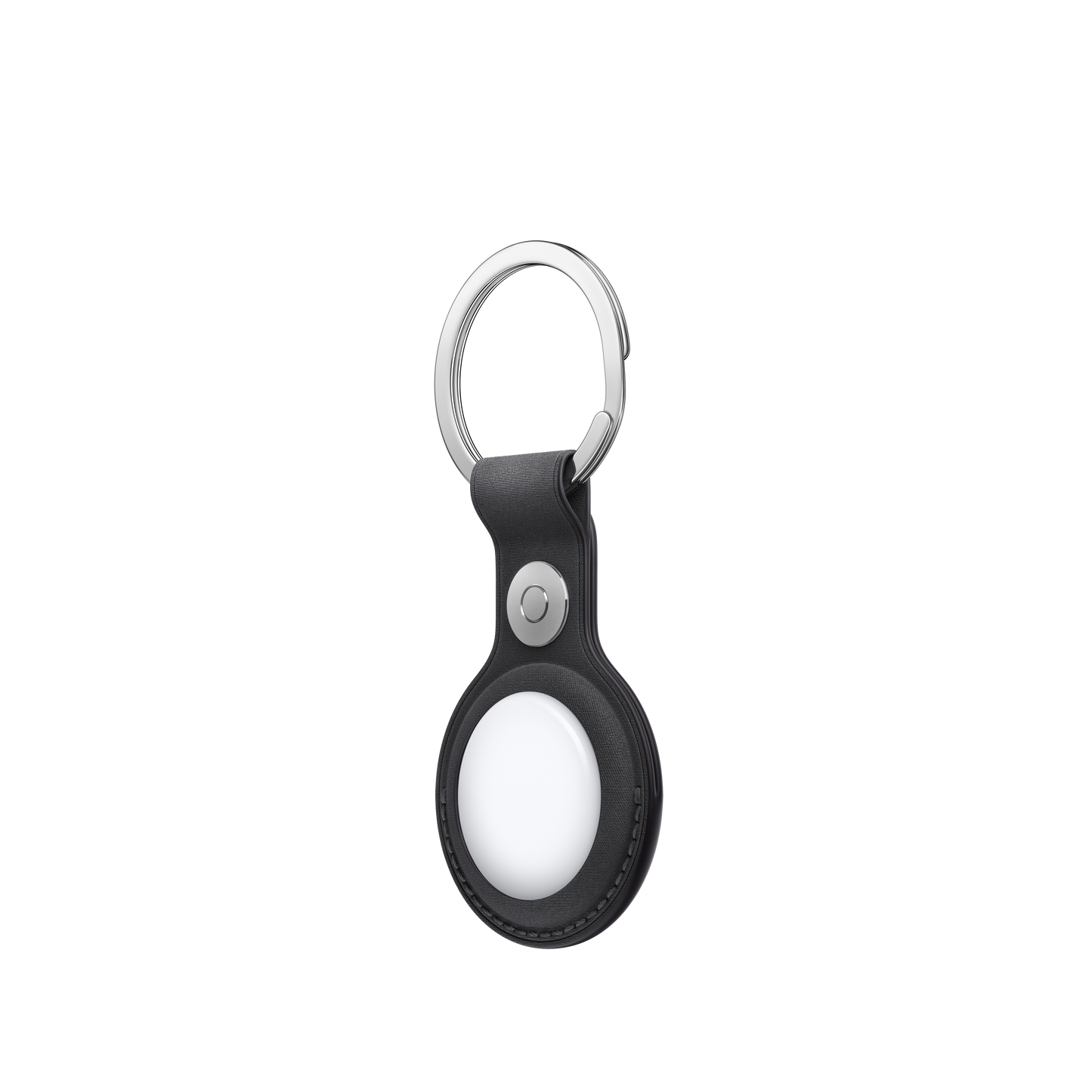 AirTag FineWoven Key Ring - Black - iSTYLE SK