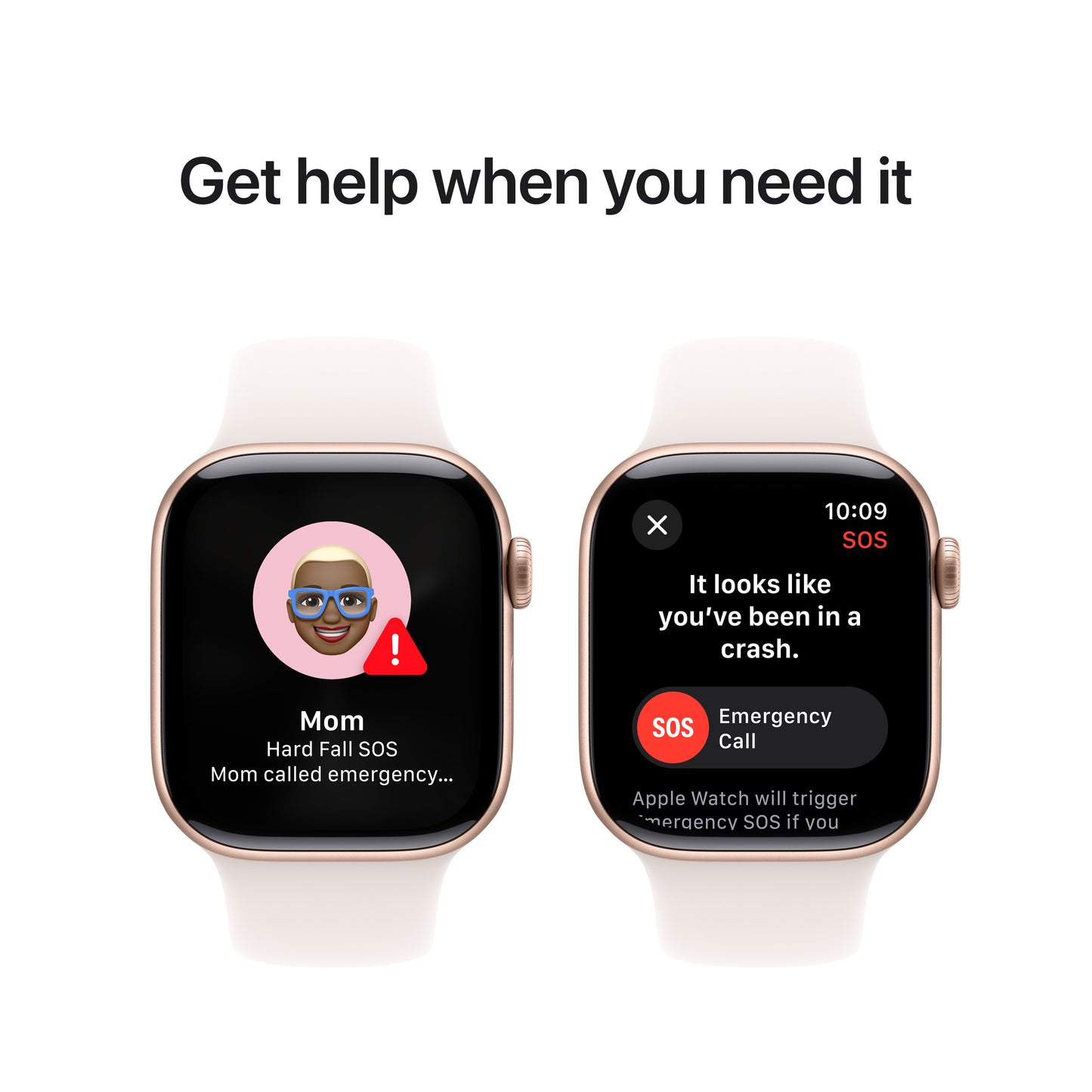 Apple Watch Series 10 GPS 42mm Ružovo Zlaté Hliníkové Puzdro s Svetloružovým Športovým Remienkom - M/L (Copy) - iSTYLE SK