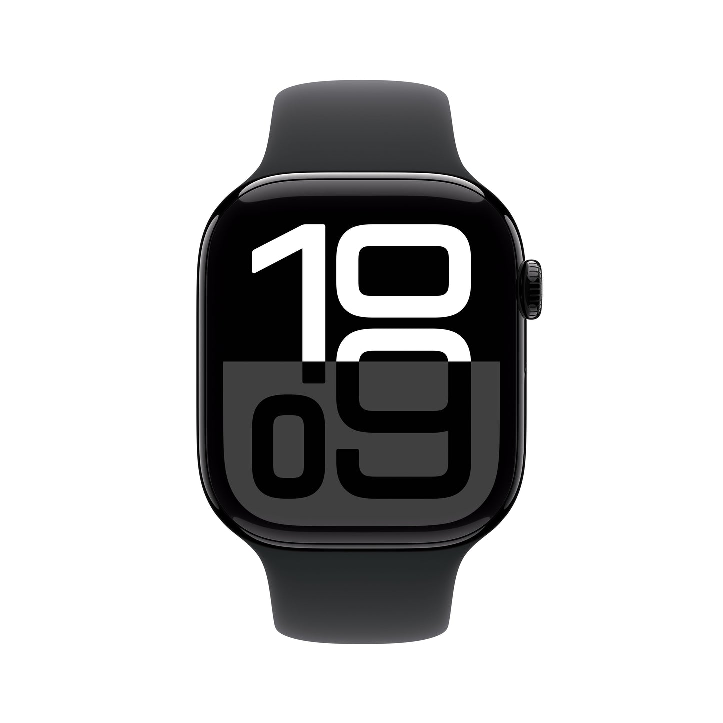 Apple Watch Series 10 GPS 46mm Temne Čierne Hliníkové Puzdro s Čiernym Športovým Remienkom - M/L (Copy) - iSTYLE SK