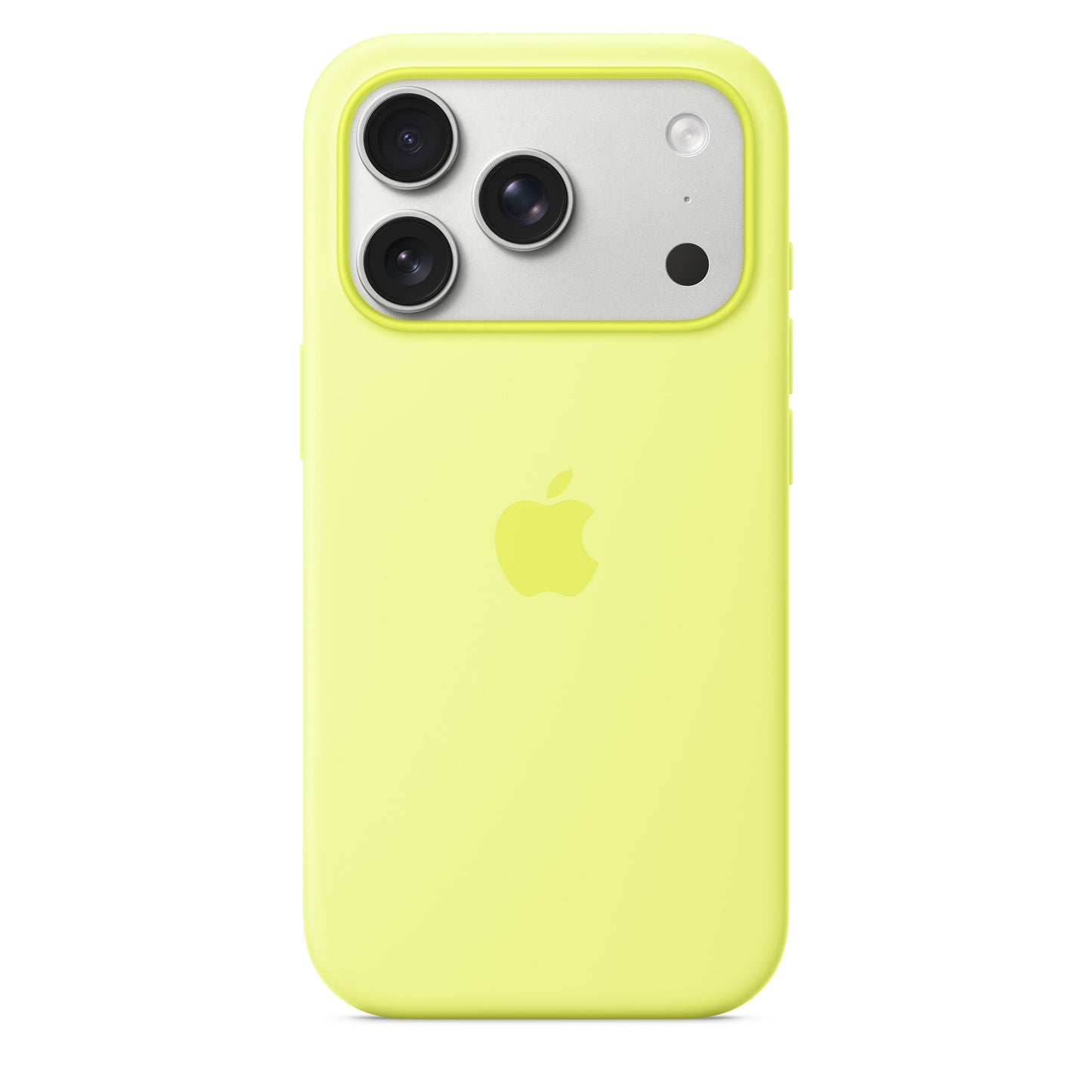 iPhone 17 Pro Silicone Case with MagSafe – Neon Yellow - iSTYLE SK
