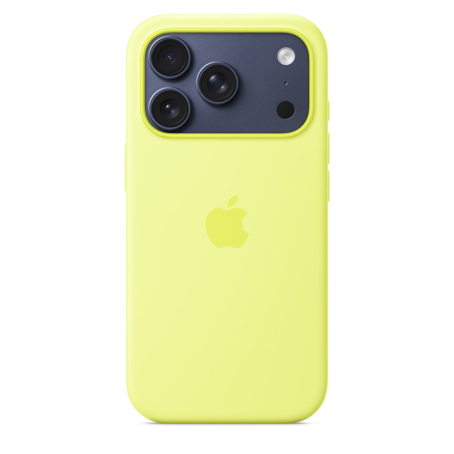 iPhone 17 Pro Silicone Case with MagSafe – Neon Yellow - iSTYLE SK