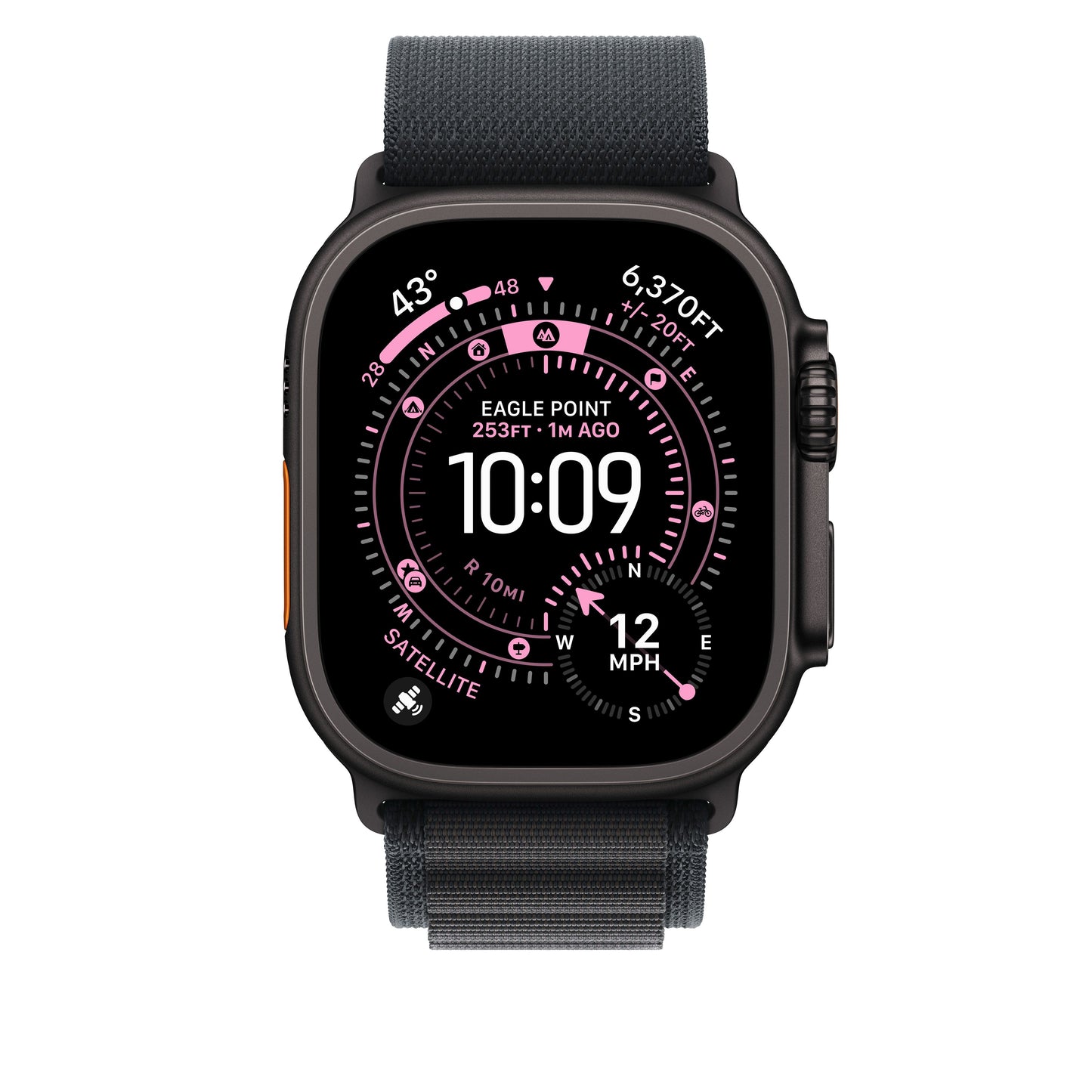 49mm Black Alpine Loop - Medium - Black Titanium Finish - iSTYLE SK