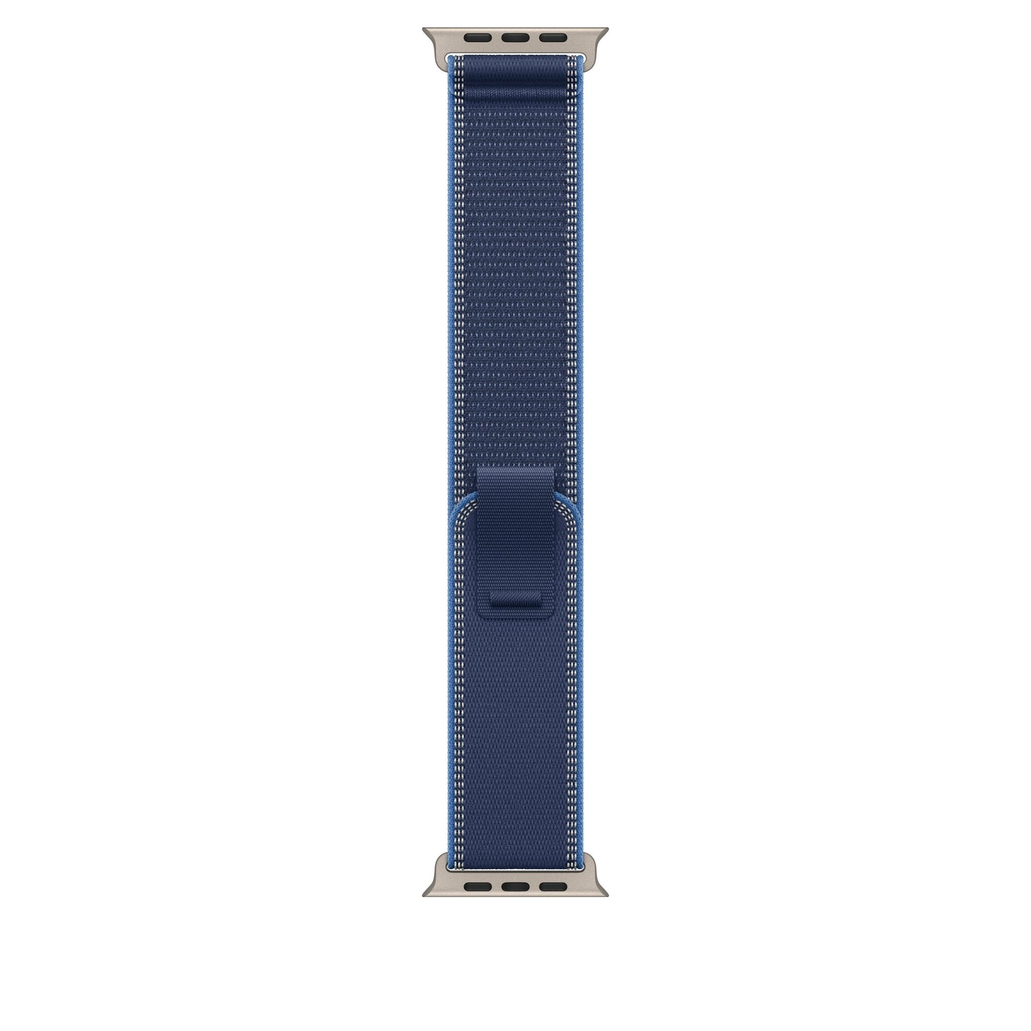 49mm Blue/Bright Blue Trail Loop – S/M - Natural Titanium Finish - iSTYLE SK