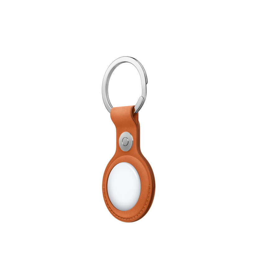 AirTag FineWoven Key Ring - Fox Orange - iSTYLE SK
