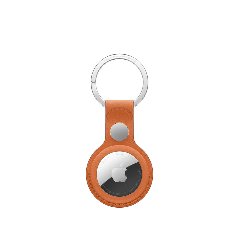AirTag FineWoven Key Ring - Fox Orange - iSTYLE SK