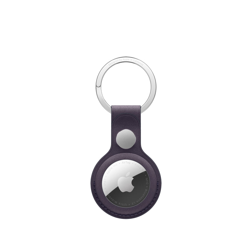 AirTag FineWoven Key Ring - Midnight Purple - iSTYLE SK