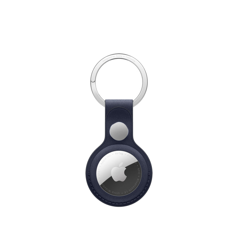 AirTag FineWoven Key Ring - Navy - iSTYLE SK