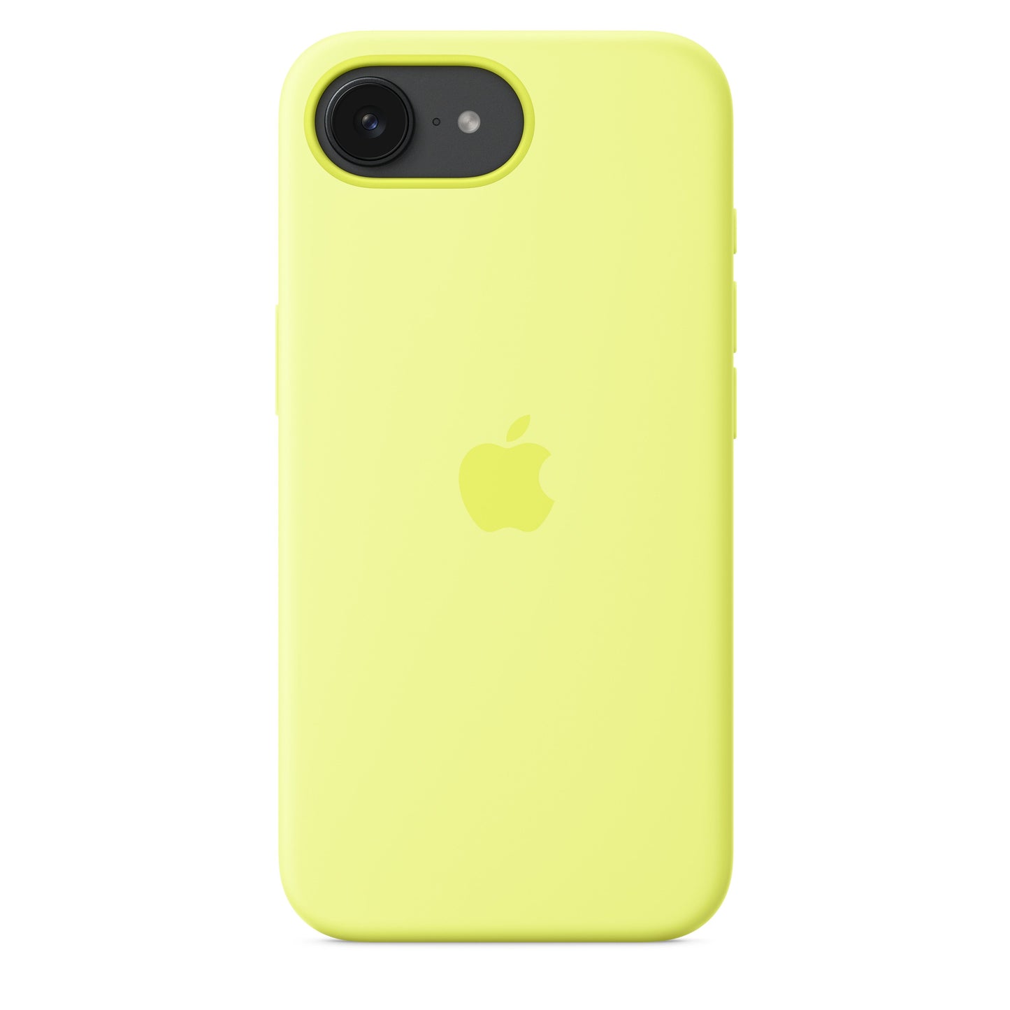 iPhone 16e Silicone Case – Neon Yellow - iSTYLE SK