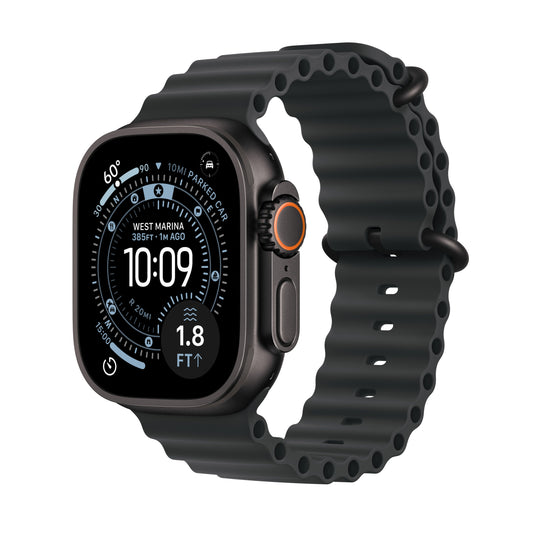 Apple Watch Ultra 3 GPS + Cellular 49mm Black Titanium Case with Black Ocean Band - iSTYLE SK