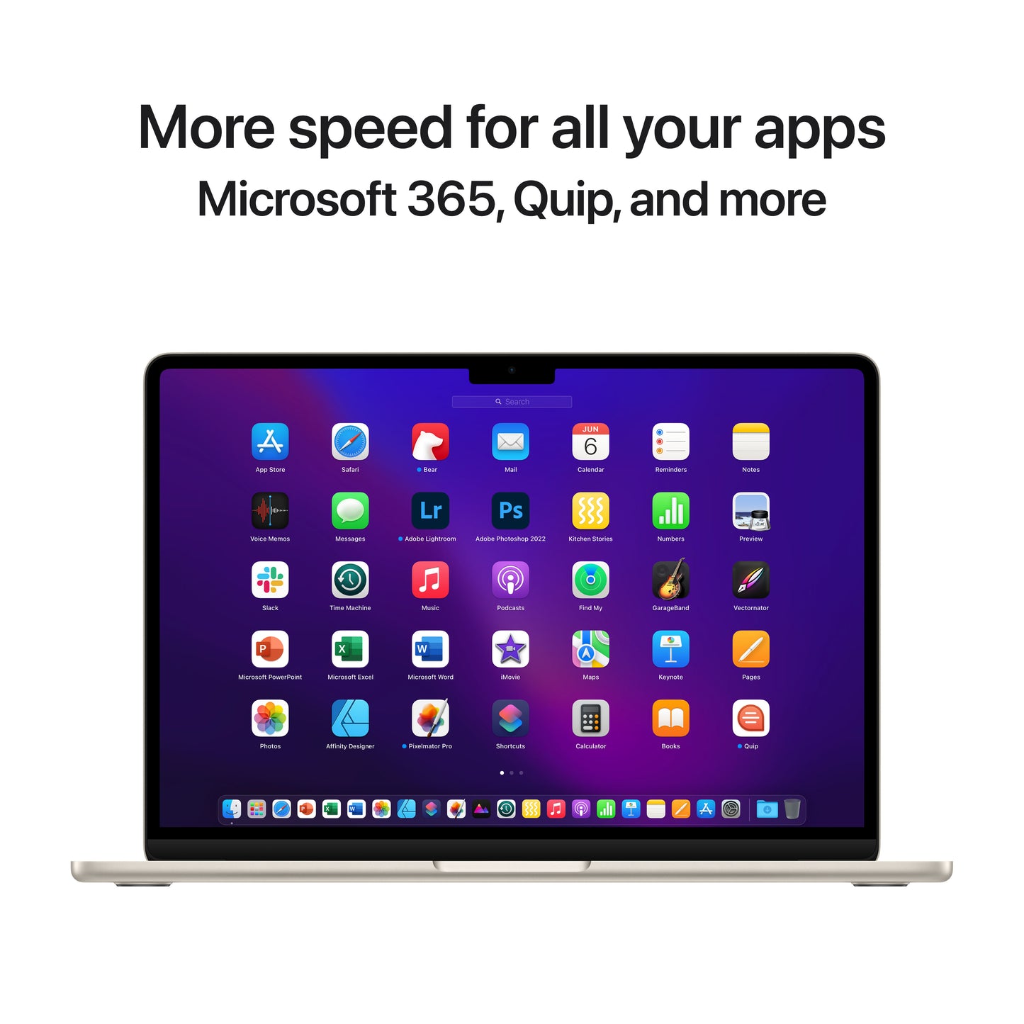 13-palcový MacBook Air: Apple M2 čip s 8‑jadrovým CPU a 8‑jadrovým GPU, 256GB SSD - Hviezdna biela (Otvorený) - iSTYLE SK