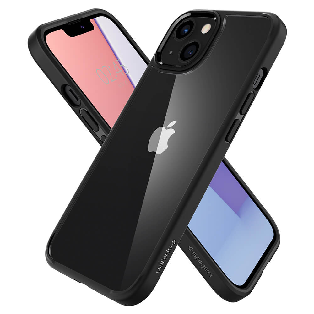 Spigen Crystal Hybrid for iPhone 13 Matte Black