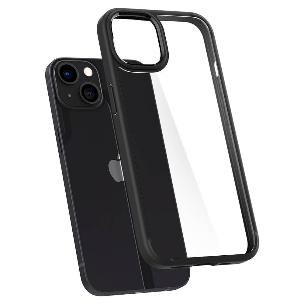 Spigen Crystal Hybrid for iPhone 13 Matte Black