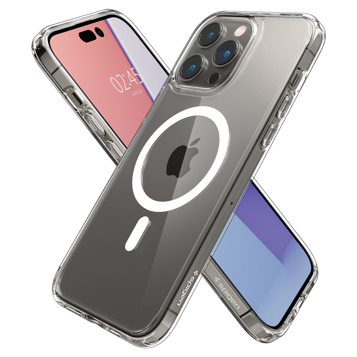 Spigen Crystal Hybrid MagSafe White - iPhone 14 Pro Max