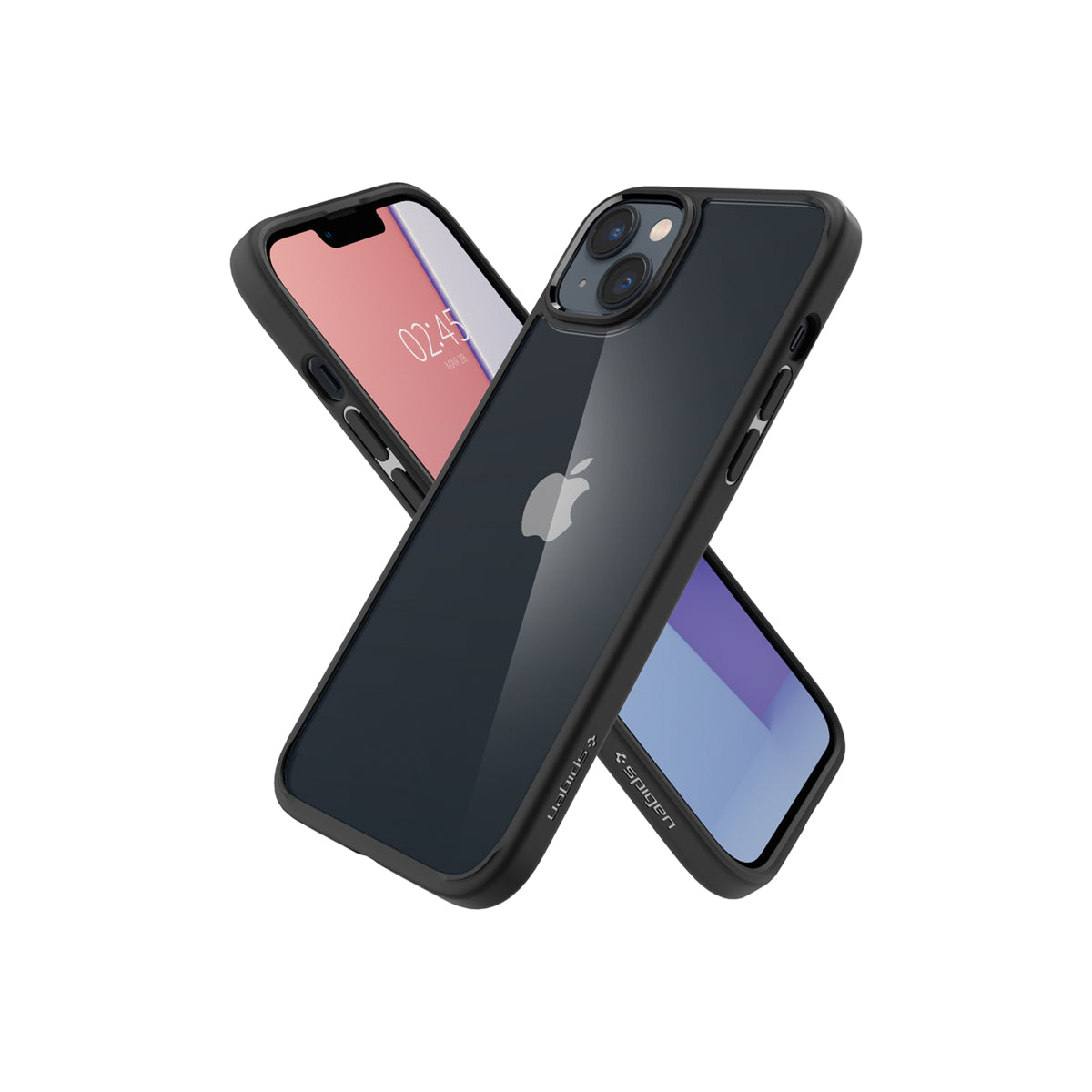 Spigen Crystal Hybrid Matte black - iPhone 14 Plus