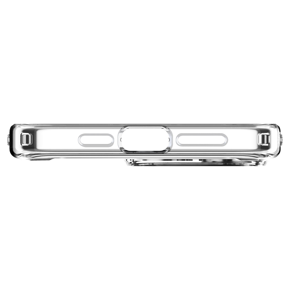 Spigen Crystal Hybrid MagSafe, white - iPhone 15 Pro