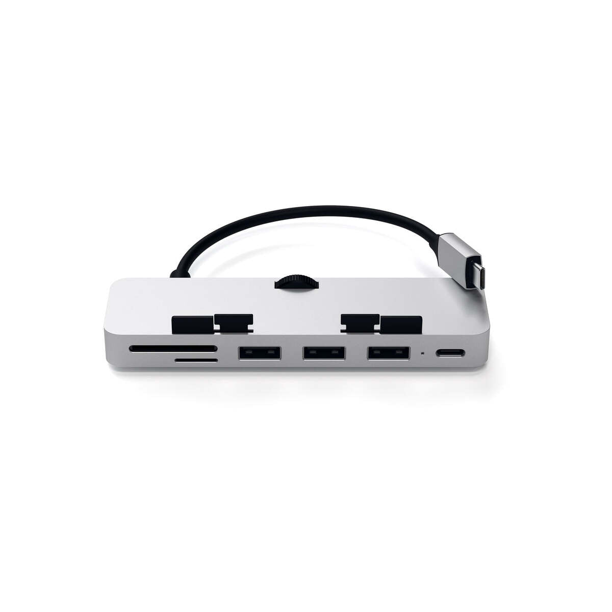 SATECHI Type-C Clamp HUB Silver for iMac