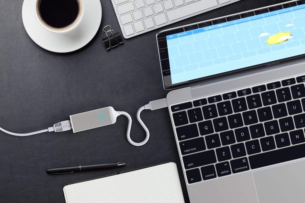 Satechi TYPE-C to ETHERNET ADAPTER - Silver