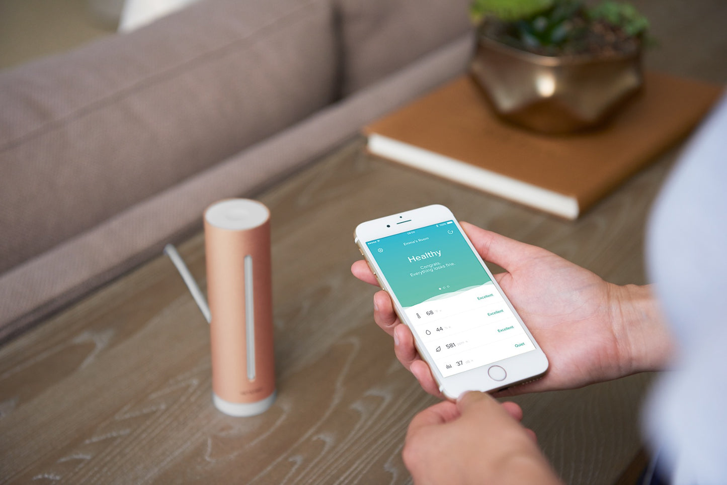 Netatmo - Healthy Home Coach, snímač prostredia domácnosti