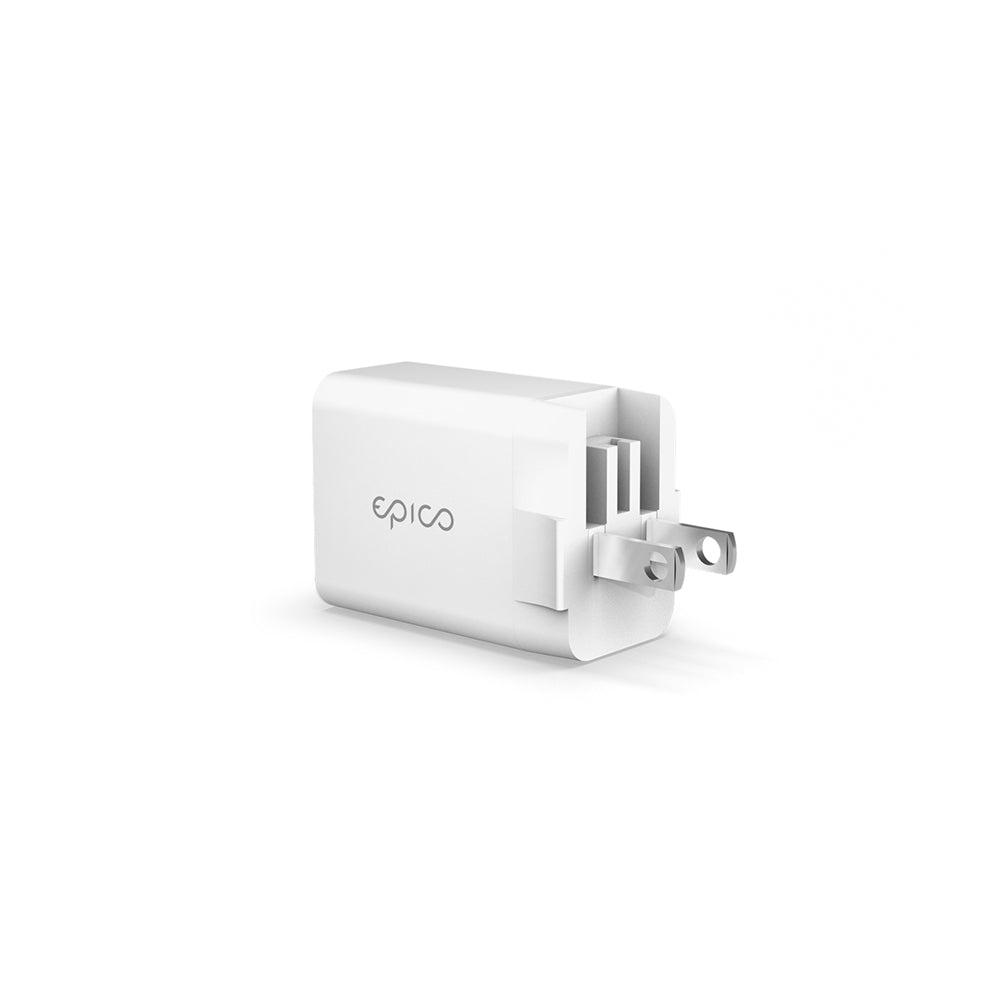 EPICO 20W USB-C PD CHARGER EU&UK PLUG, WHITE