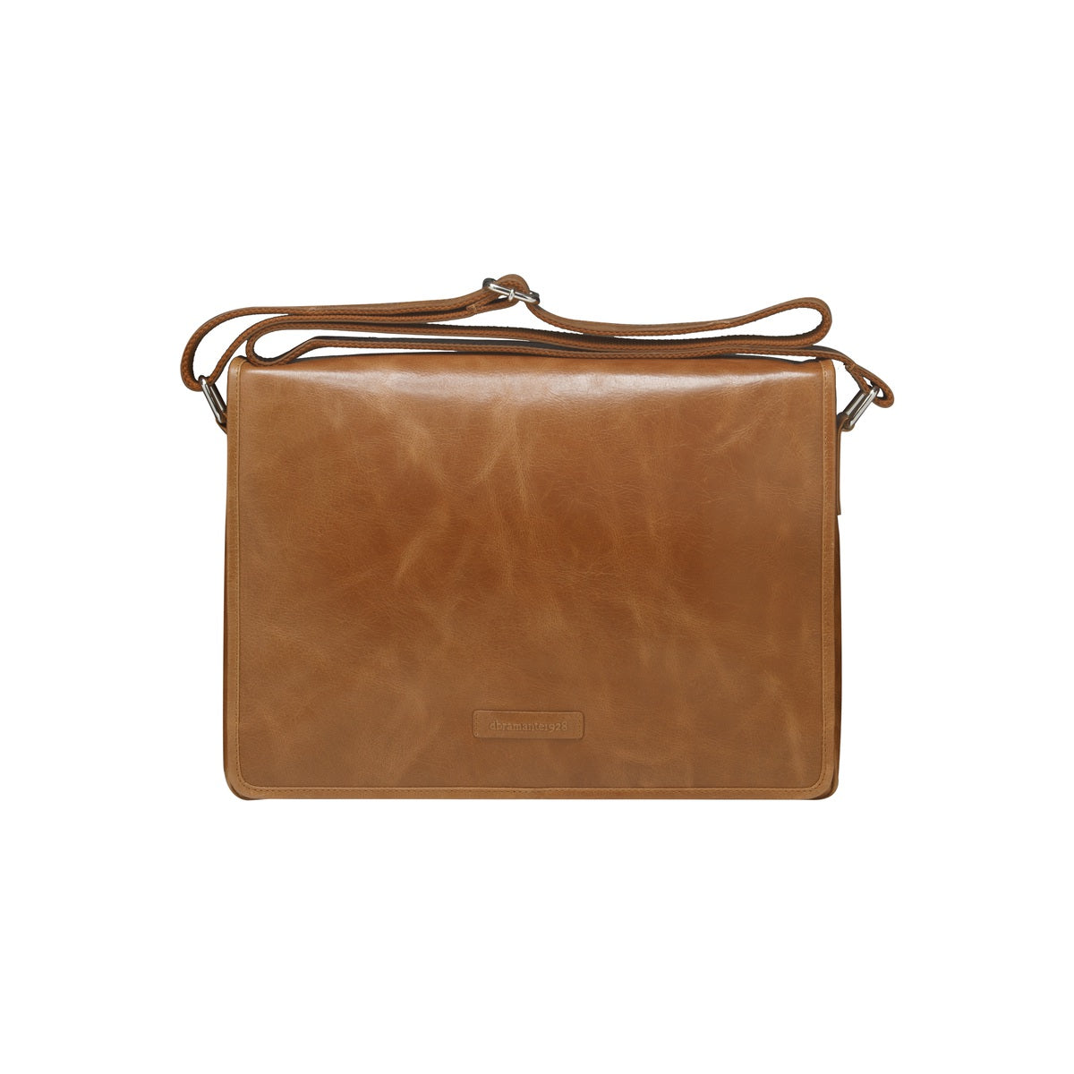 dbramante1928 - Marselisborg (2. generácia) taška na laptop Messenger 14, zlatá hnedá