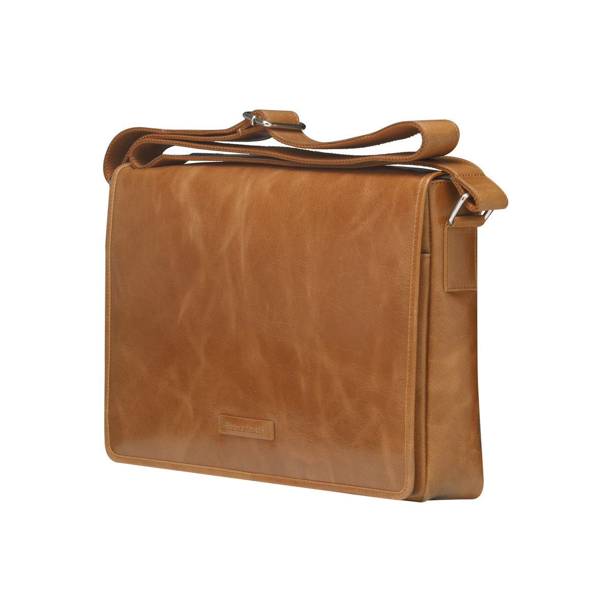 dbramante1928 - Marselisborg (2. generácia) taška na laptop Messenger 14, zlatá hnedá