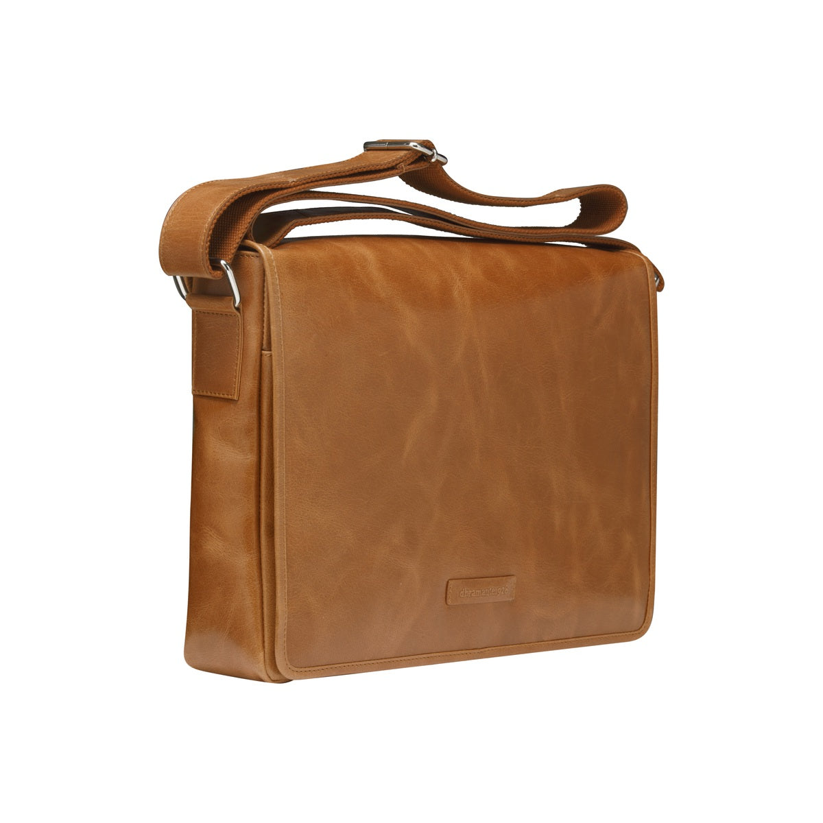 dbramante1928 - Marselisborg (2. generácia) taška na laptop Messenger 14, zlatá hnedá