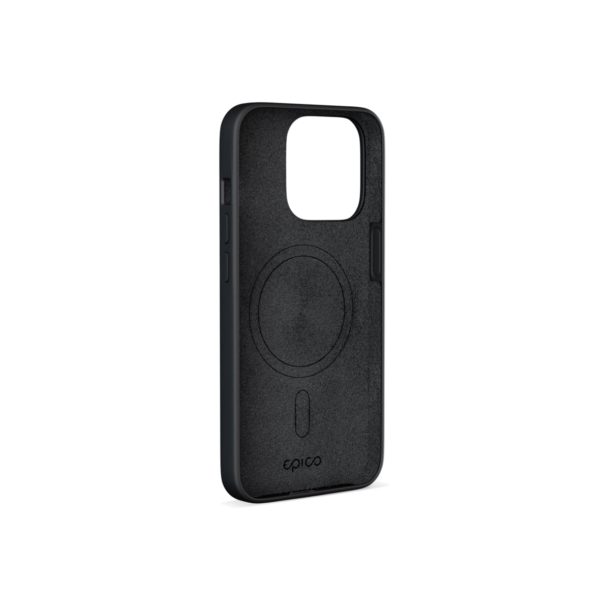 EPICO Silicone Magnetic Case - MagSafe compatible - iPhone 14 Pro Max - Čierna