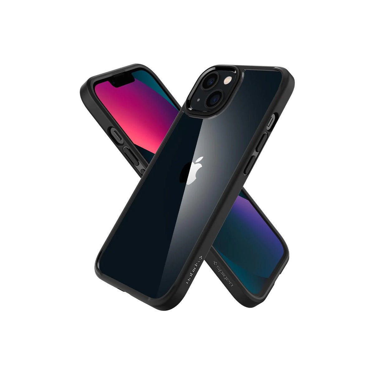 Spigen Crystal Hybrid for iPhone 13 Matte Black