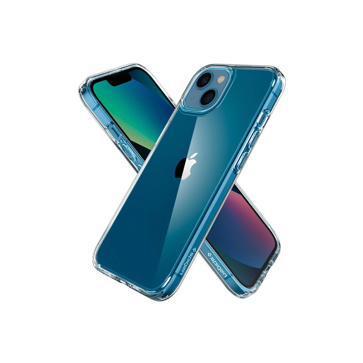 Spigen Crystal Hybrid for iPhone 13 Crystal Clear