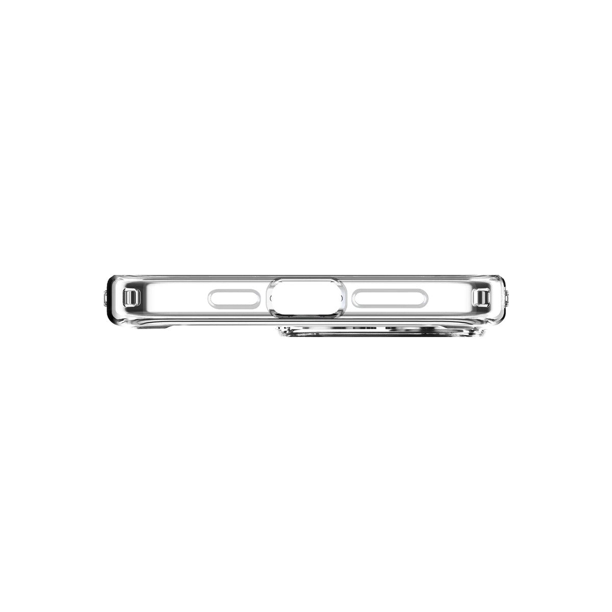 Spigen Crystal Hybrid MagSafe, white - iPhone 15 Pro
