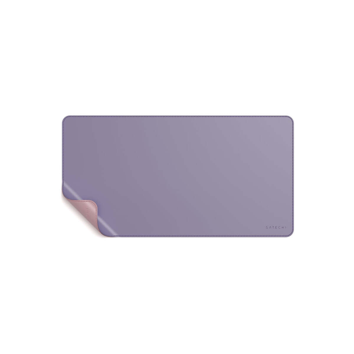 Satechi dual sided Eco-leather Deskmate - Pink/Purple