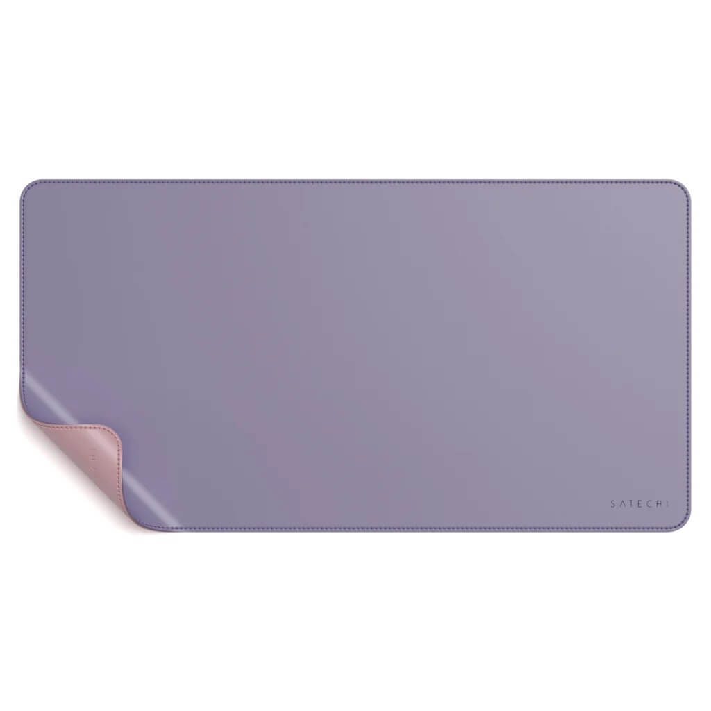 Satechi dual sided Eco-leather Deskmate - Pink/Purple