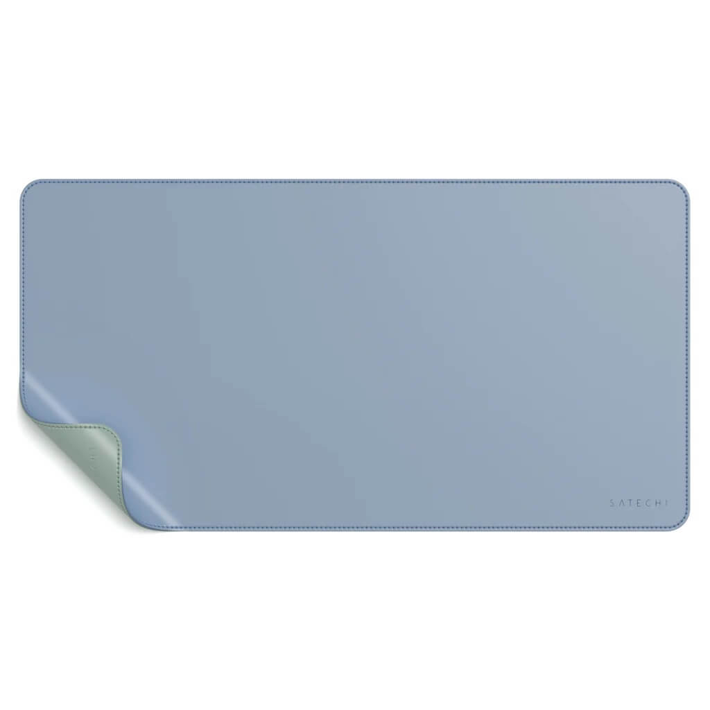 Satechi dual sided Eco-leather Deskmate - Blue/Green