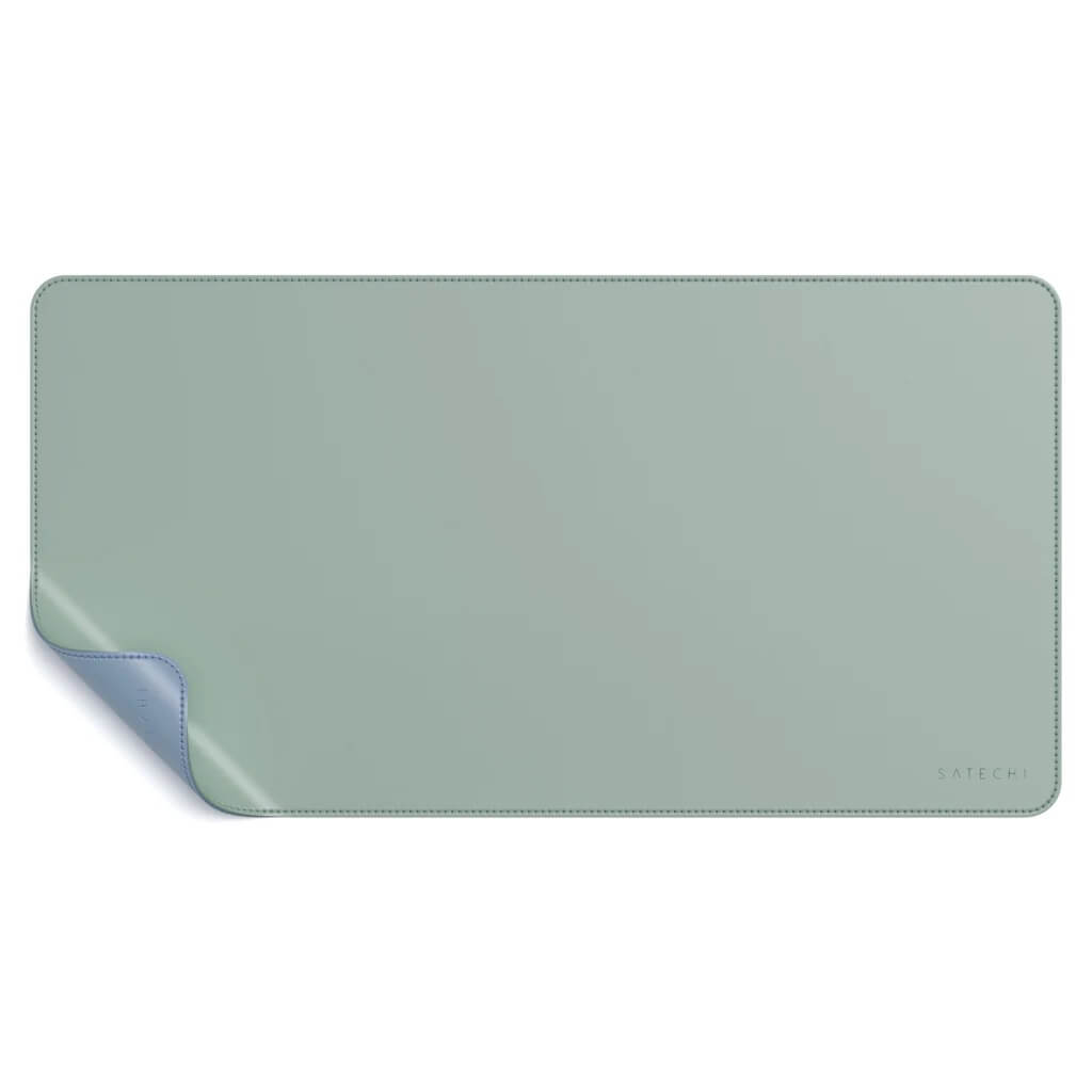 Satechi dual sided Eco-leather Deskmate - Blue/Green