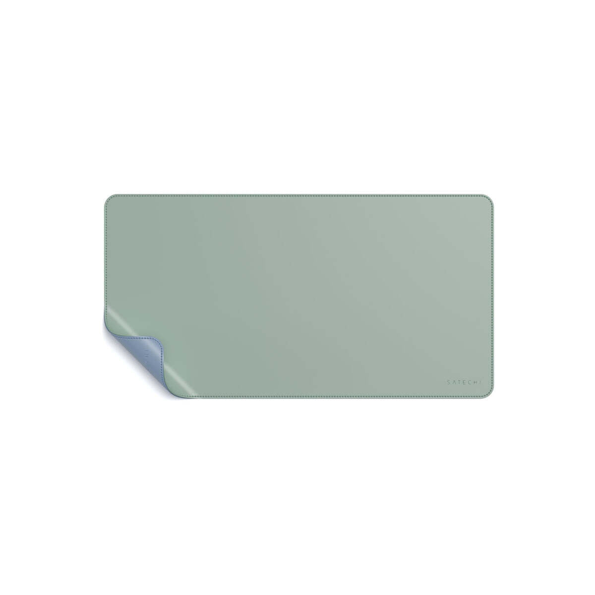 Satechi dual sided Eco-leather Deskmate - Blue/Green