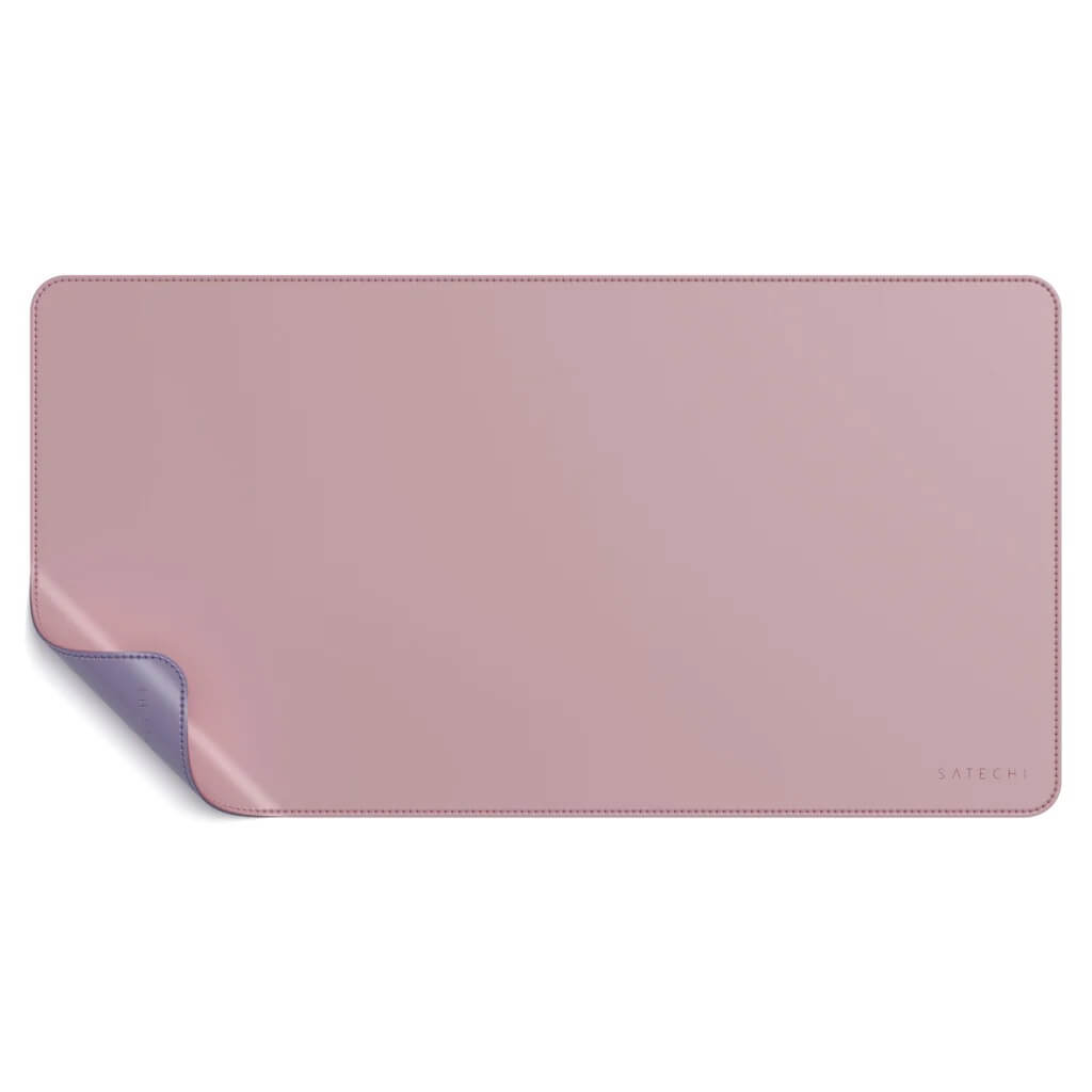 Satechi dual sided Eco-leather Deskmate - Pink/Purple
