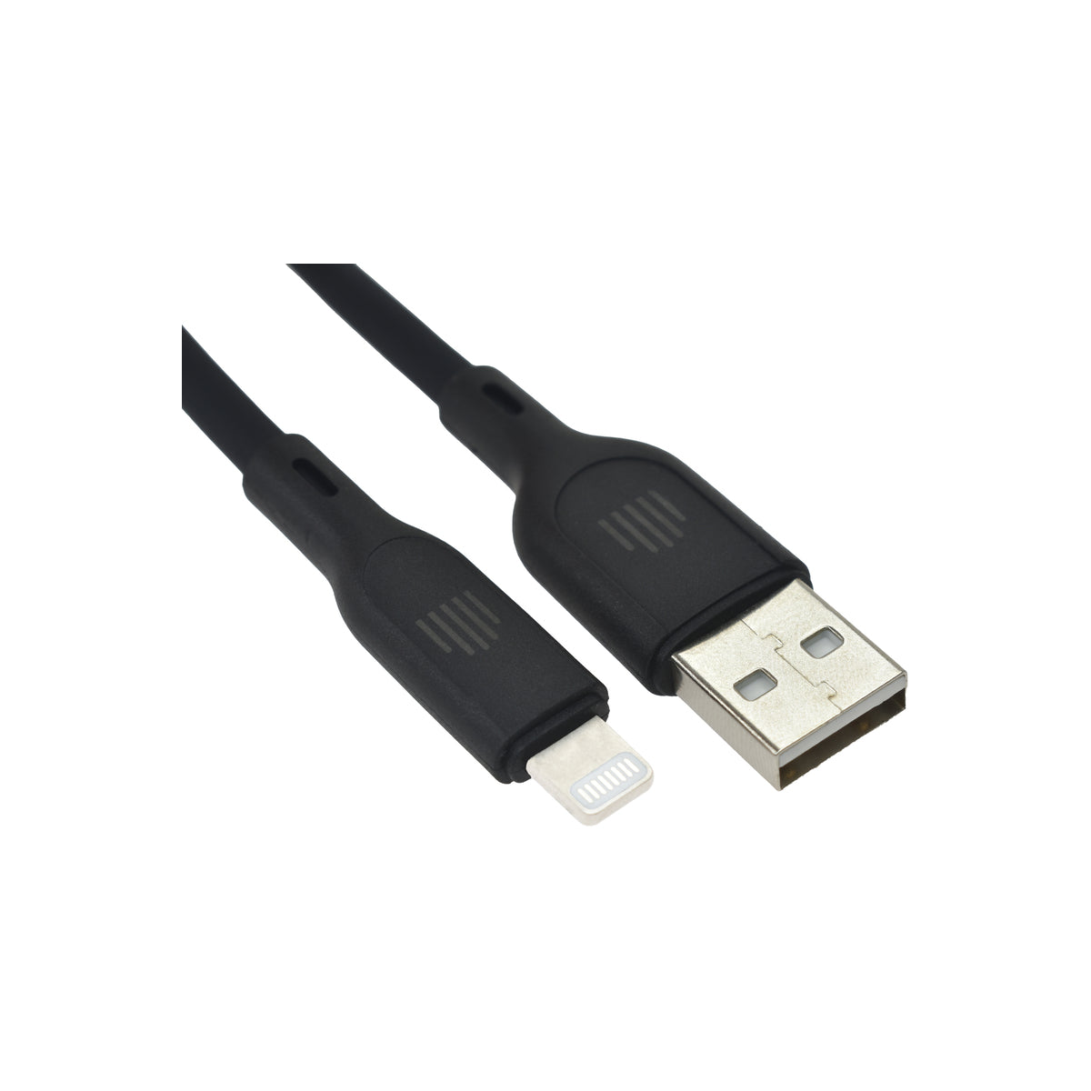 Dviced Kábel USB - A na Lightning silikón 1,25m - Čierny
