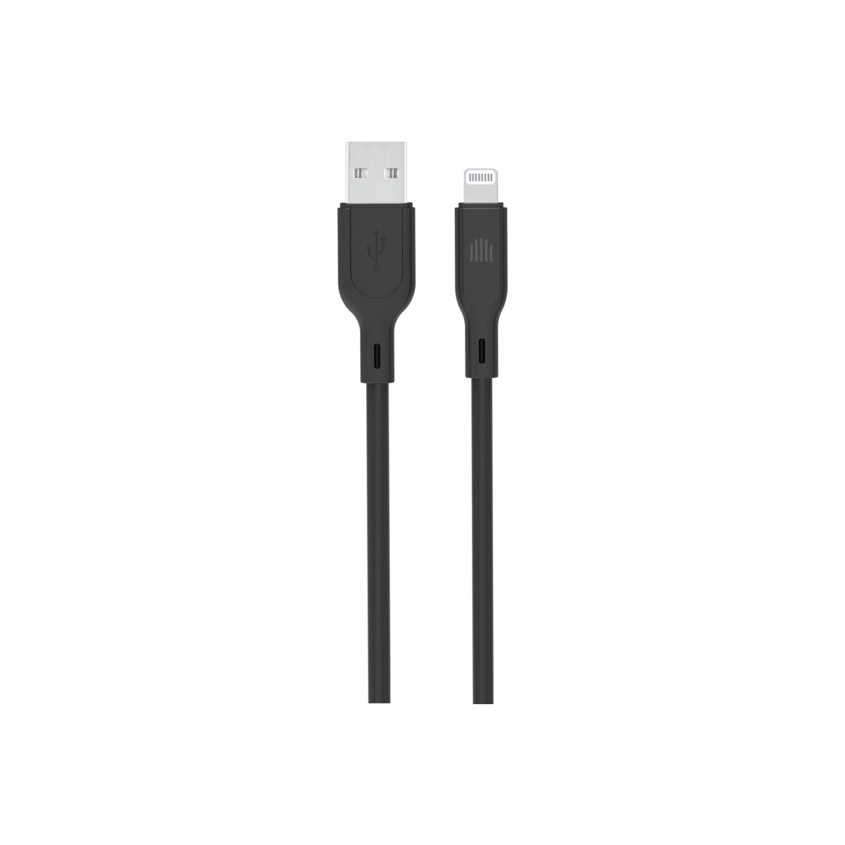 Dviced Kábel USB - A na Lightning silikón 1,25m - Čierny